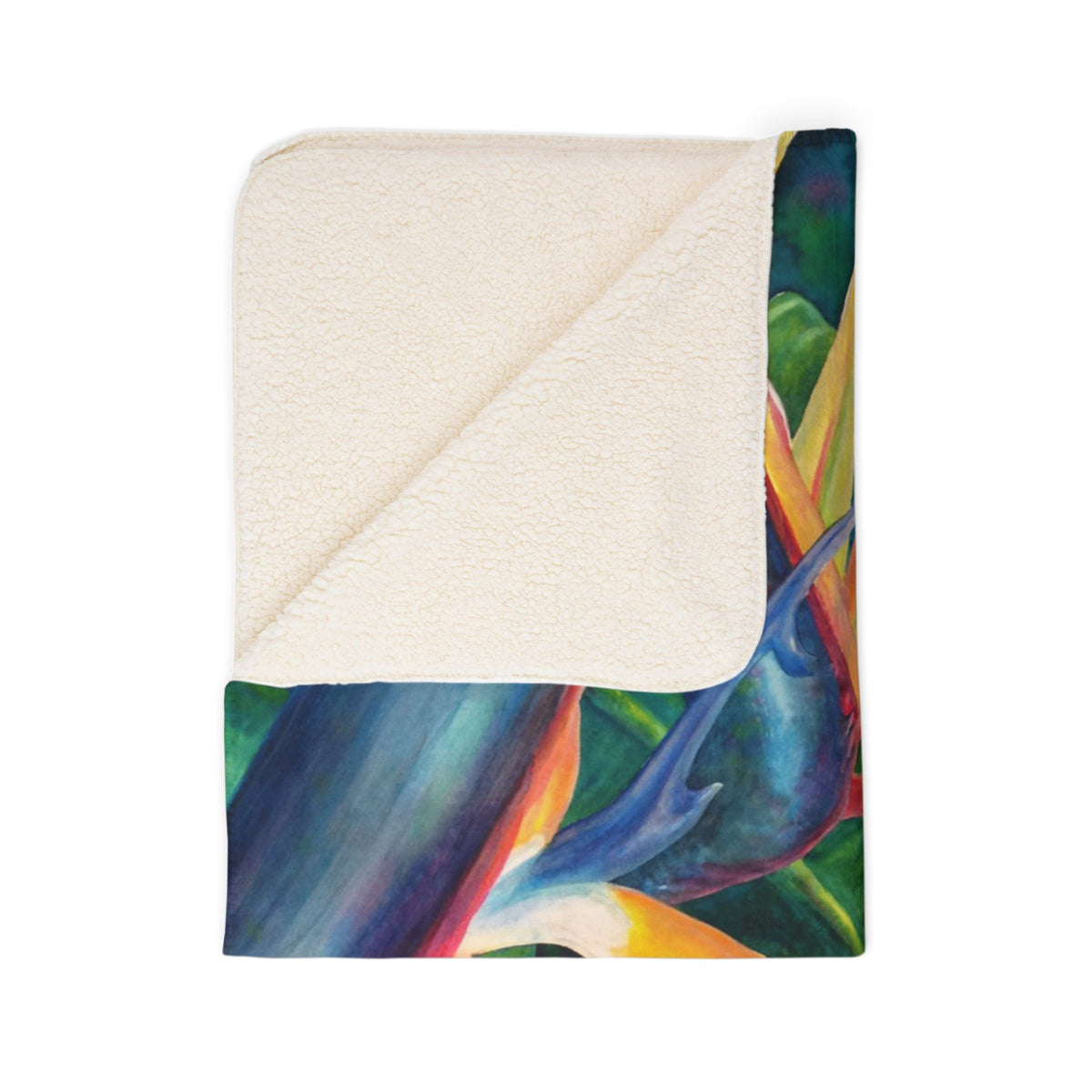 Tropical Paradise — Sherpa Fleece Blanket