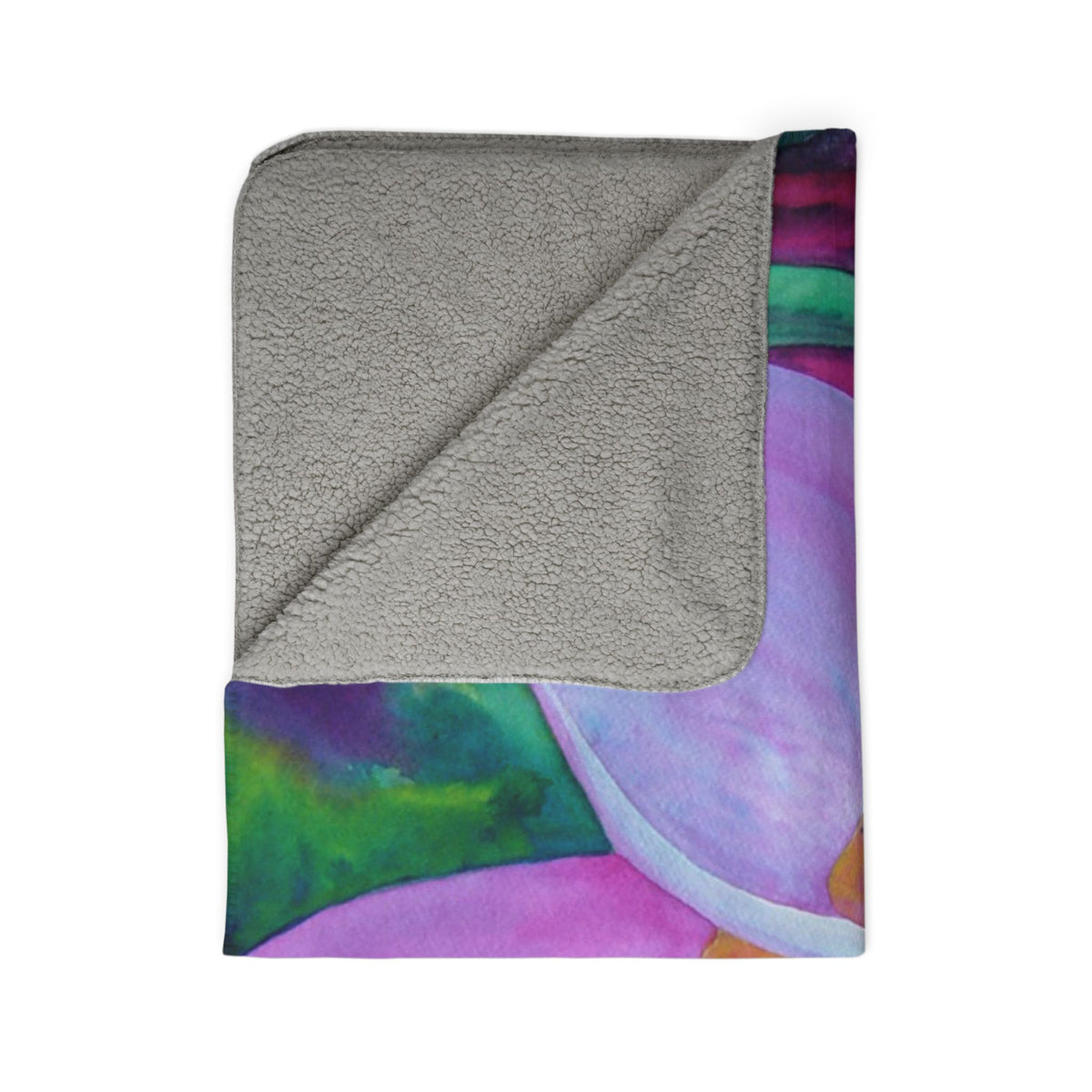 Blooming — Sherpa Fleece Blanket