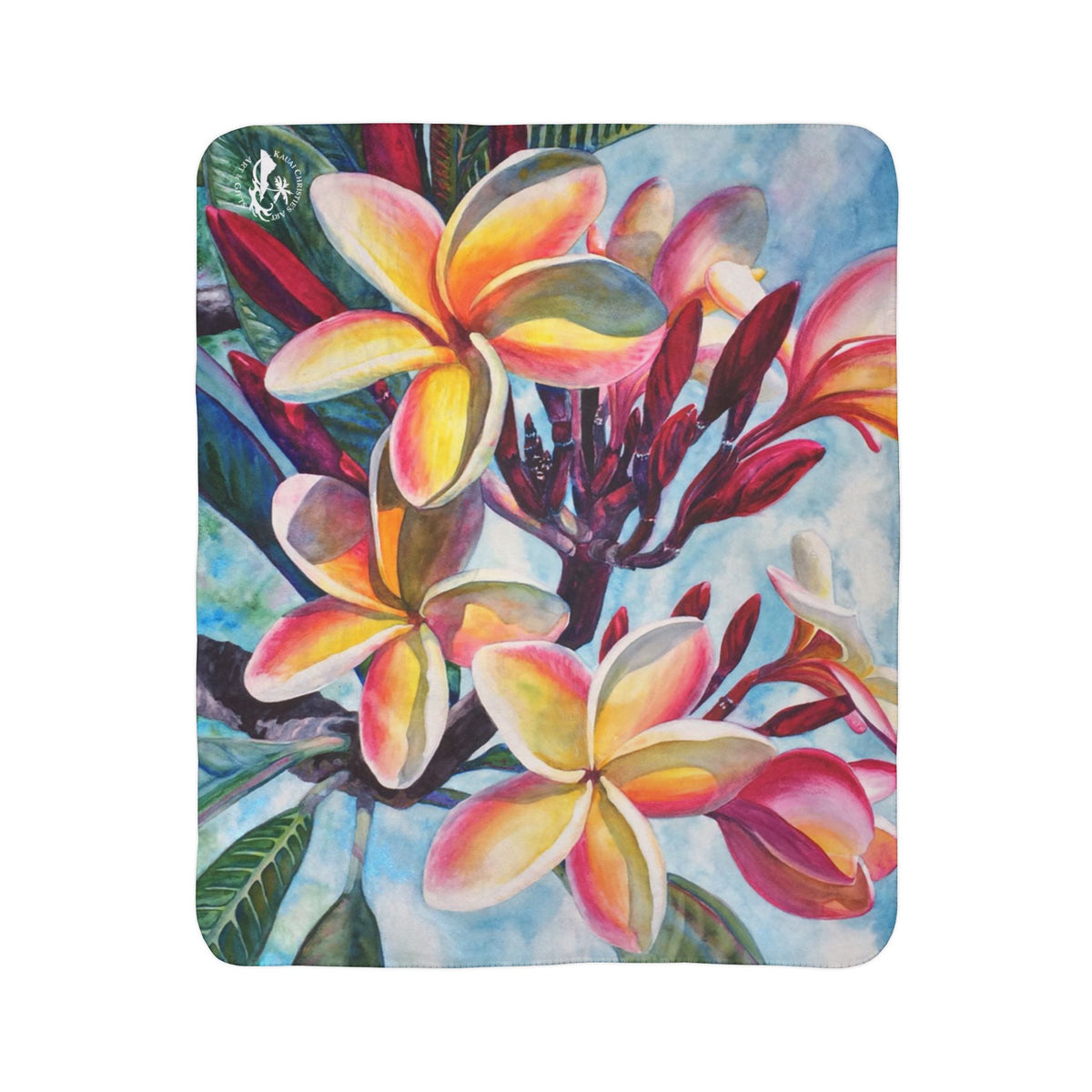 Laʻa Kea o Kekaha — Sherpa Fleece Blanket