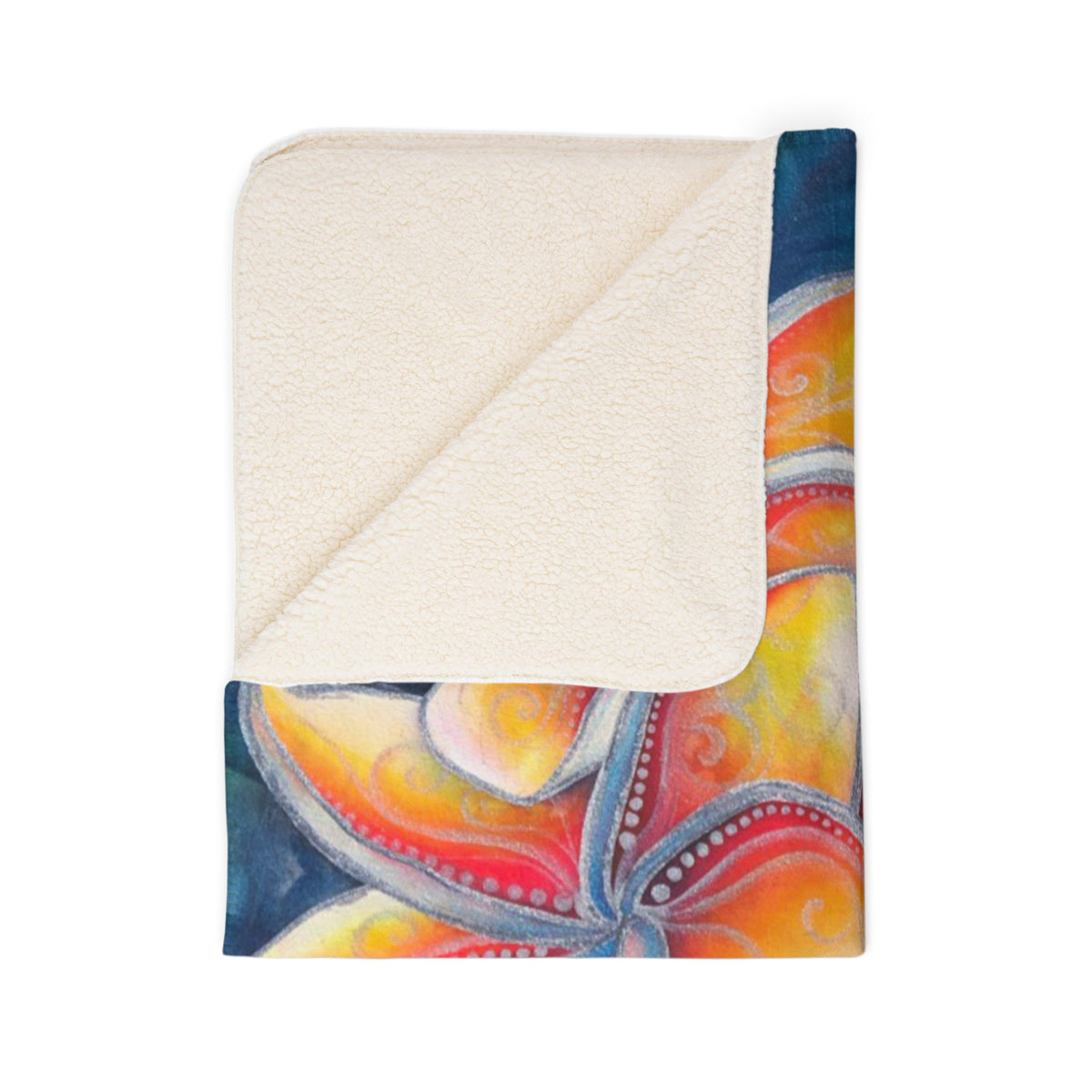 Earth Mana — Sherpa Fleece Blanket