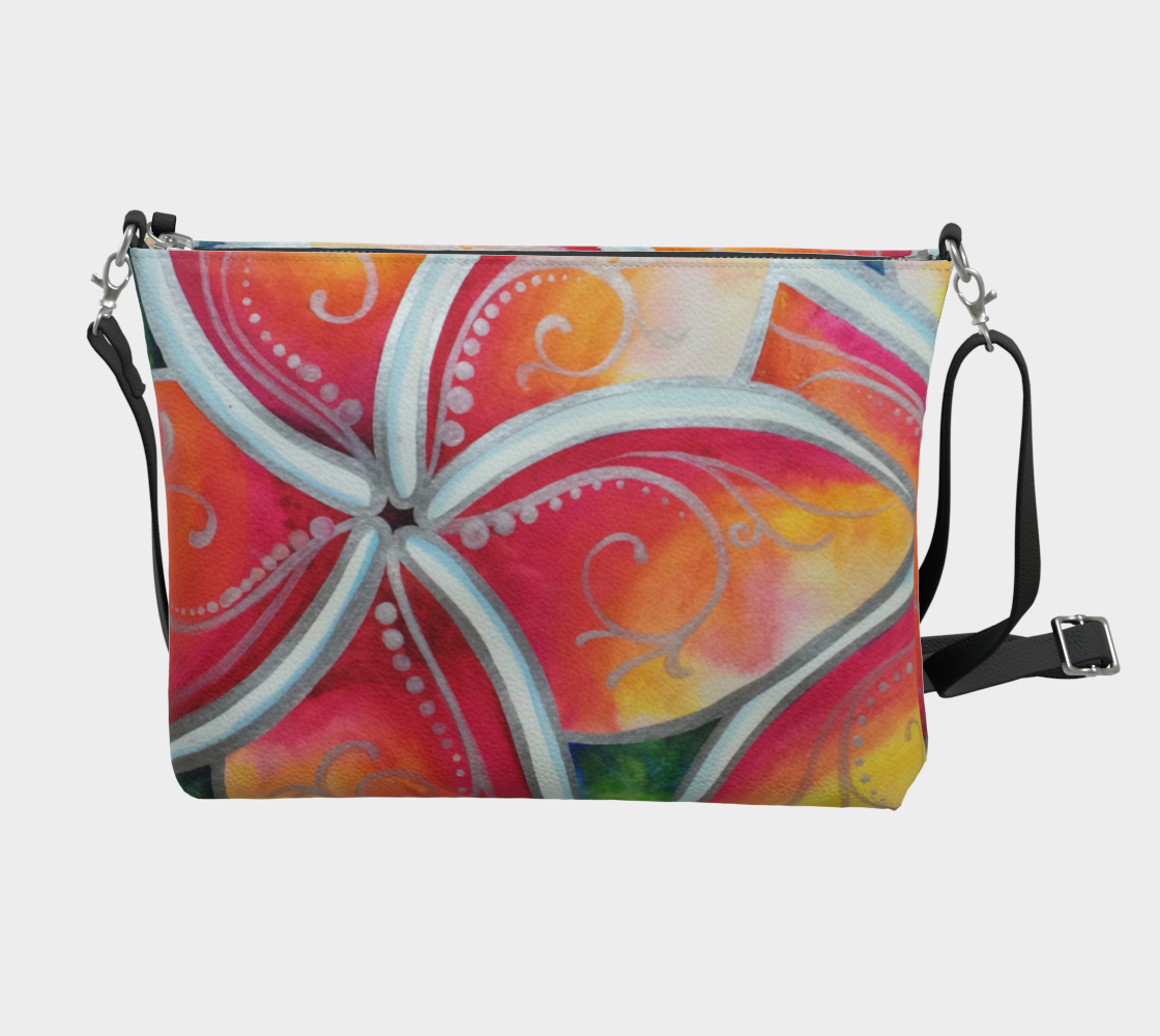 Plumeria Go Round Art Purse | Kaua‘i Christie’s Art