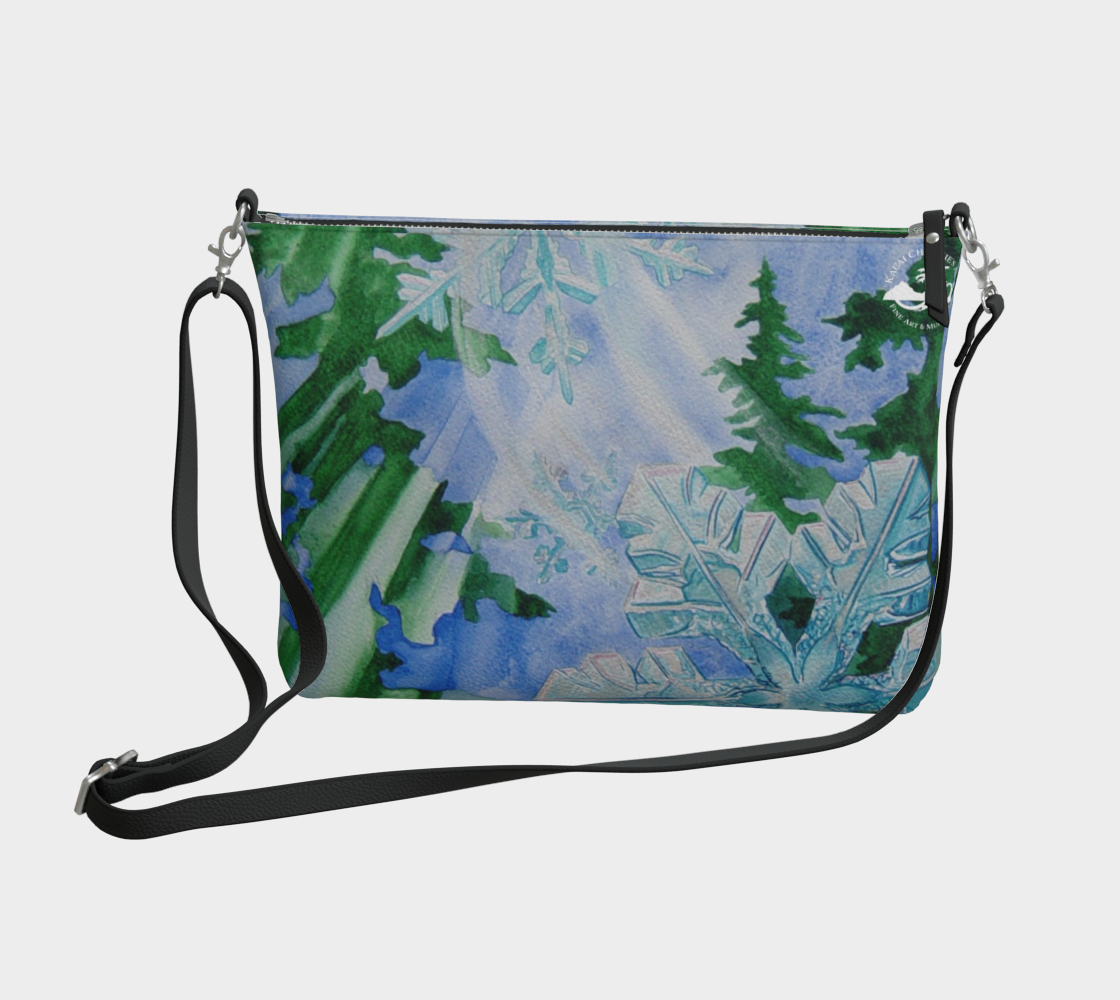 Snowflake Forest - Art Purse