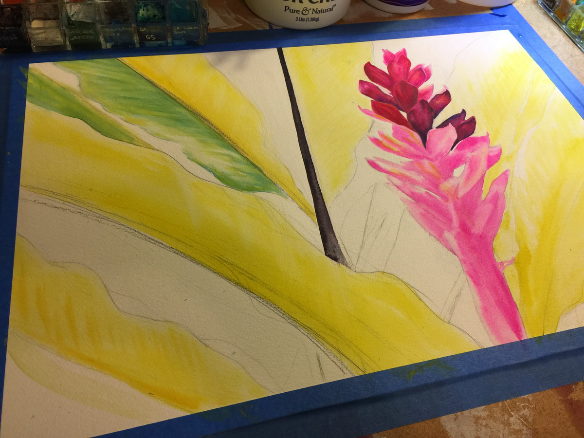 Tropical Flame – Fine Art Prints – by Artist Christie Marie Elder