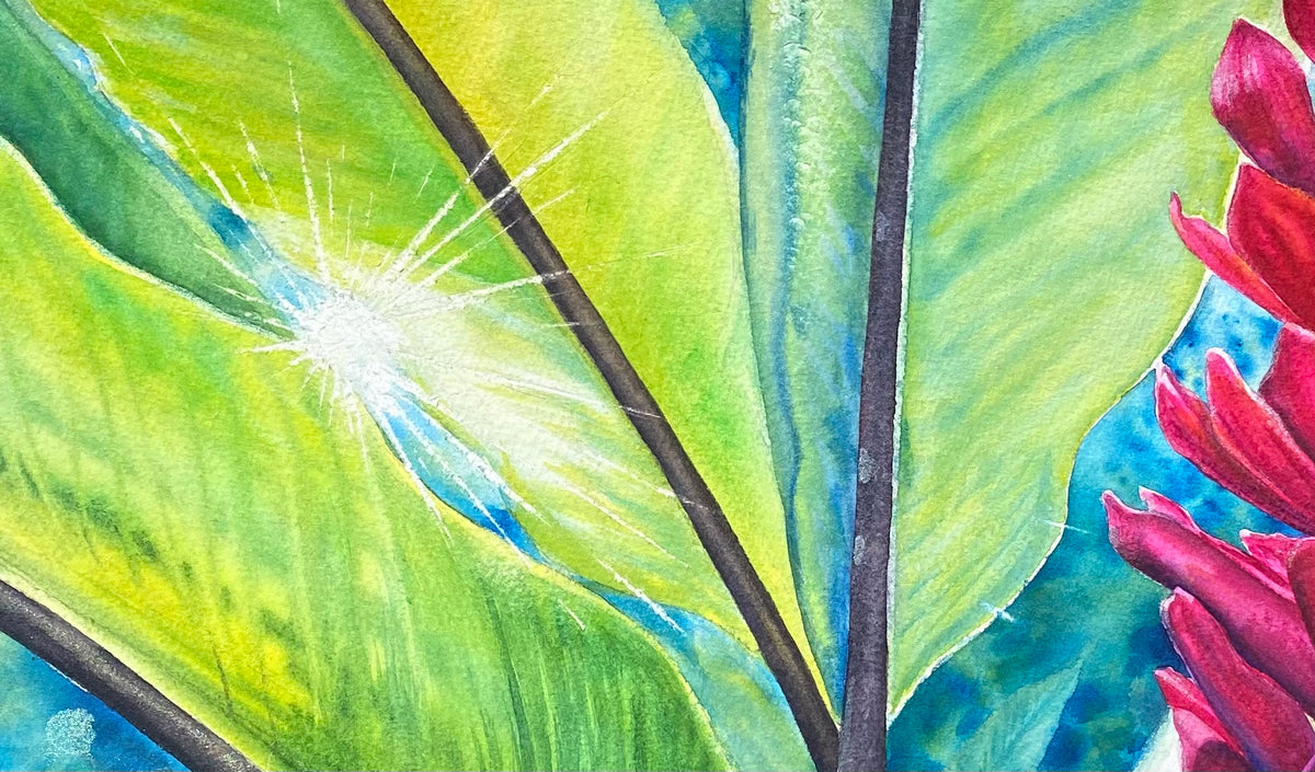 Tropical Flame – Fine Art Prints – by Artist Christie Marie Elder