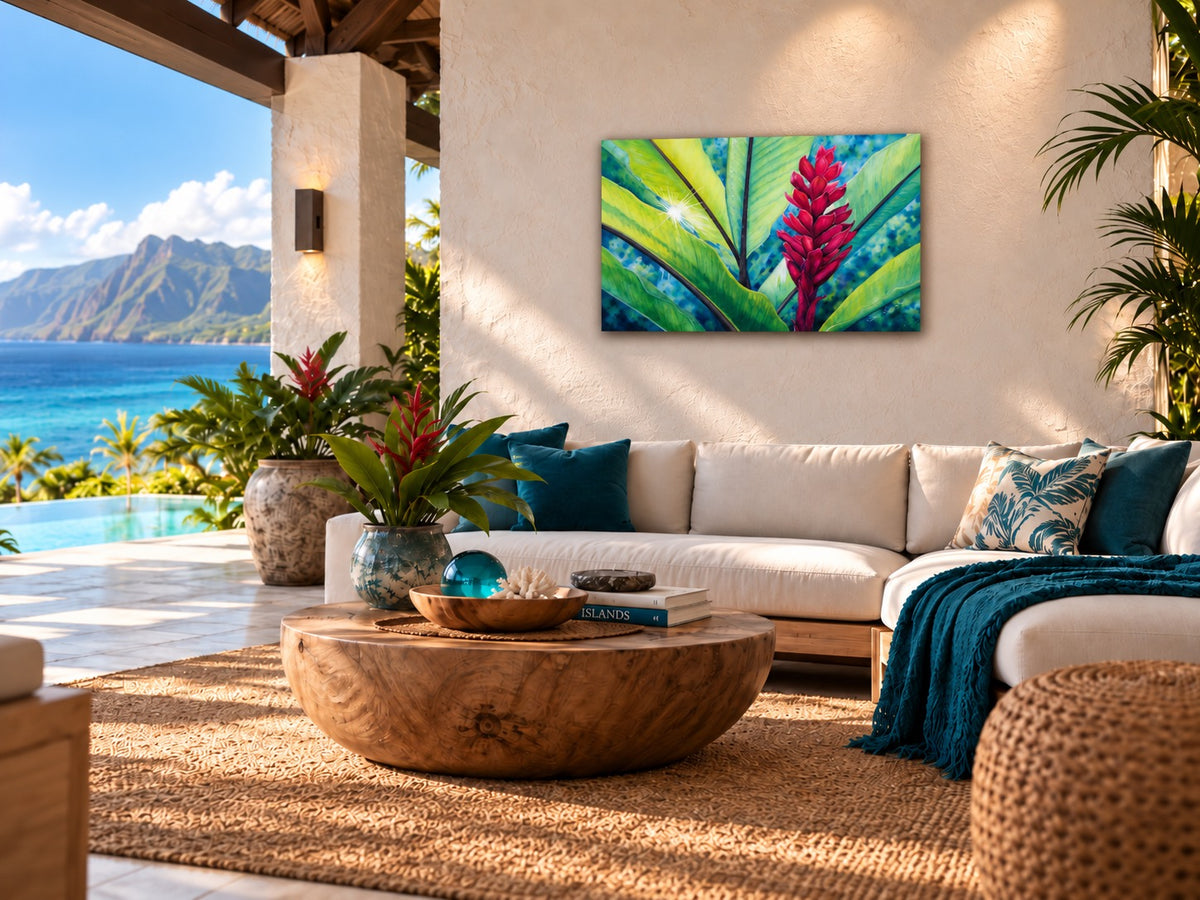 Tropical Flame – Fine Art Prints – by Artist Christie Marie Elder