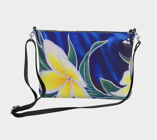 Wedding Lei Plumeria Art Purse | Kaua‘i Christie’s Art