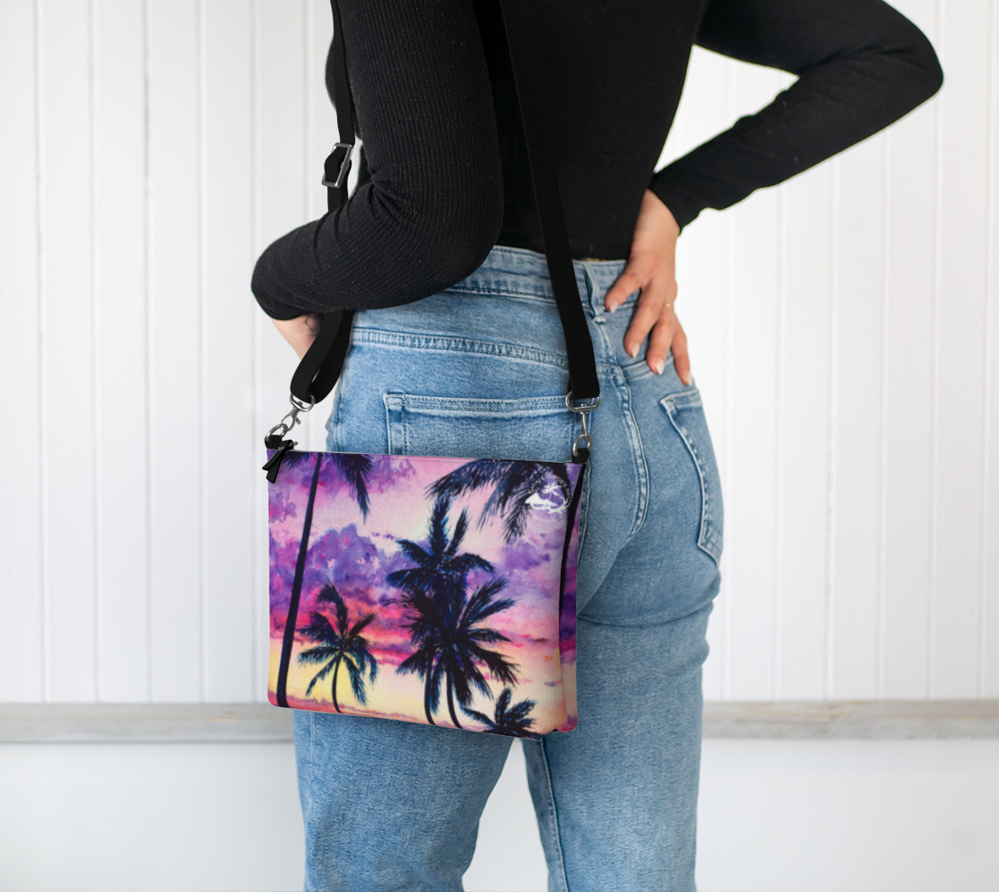 Pink Palms Art Purse | Kaua‘i Christie’s Art